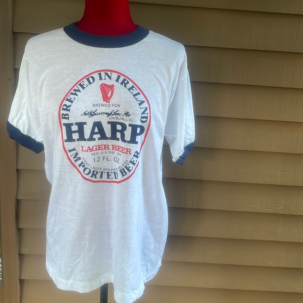 Harp T-Shirts - Vintage 1980’s New! Multiple Available in Sizes L & XL